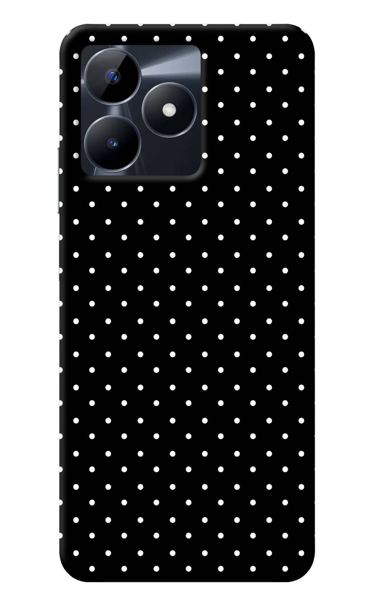 White Dots Realme C53 Back Cover