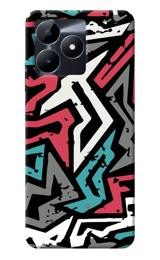 Geometric Graffiti Realme C53 Back Cover