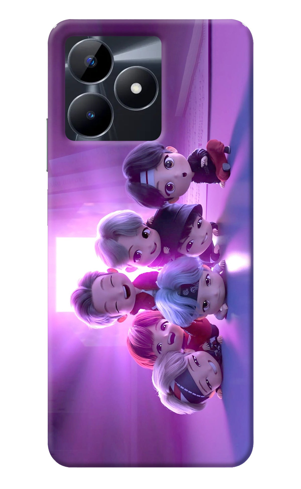 BTS Chibi Realme C53 Back Cover