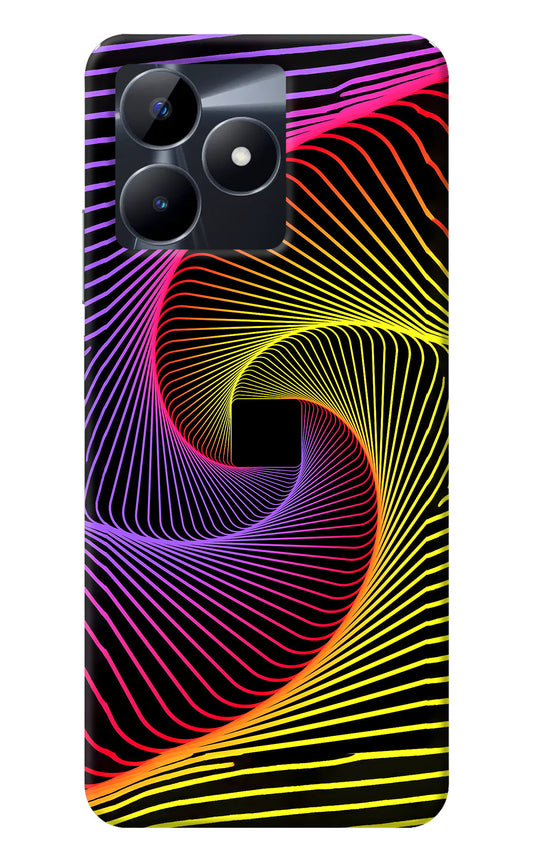 Colorful Strings Realme C53 Back Cover