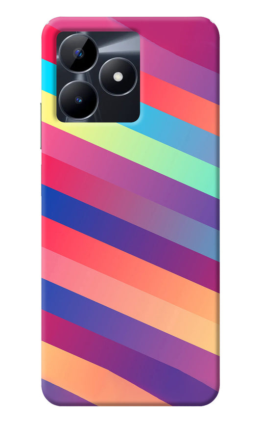 Stripes color Realme C53 Back Cover