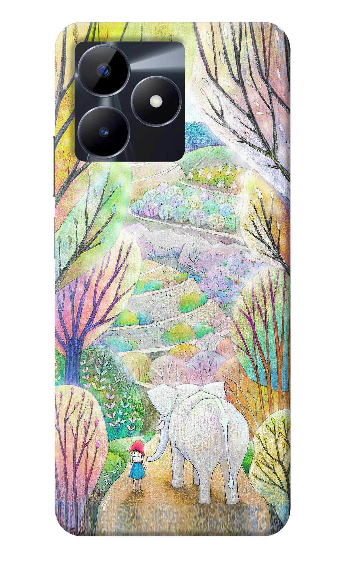 Nature Painting Realme C53 Back Cover