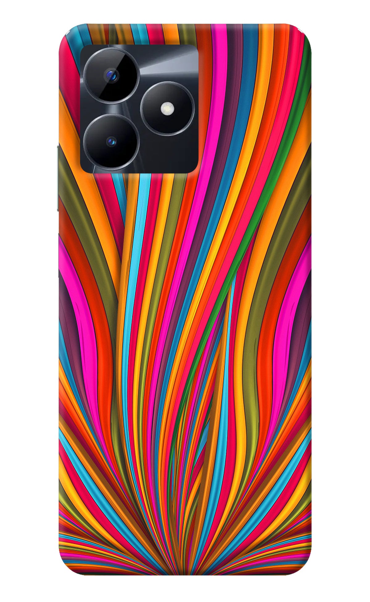 Trippy Wavy Realme C53 Back Cover