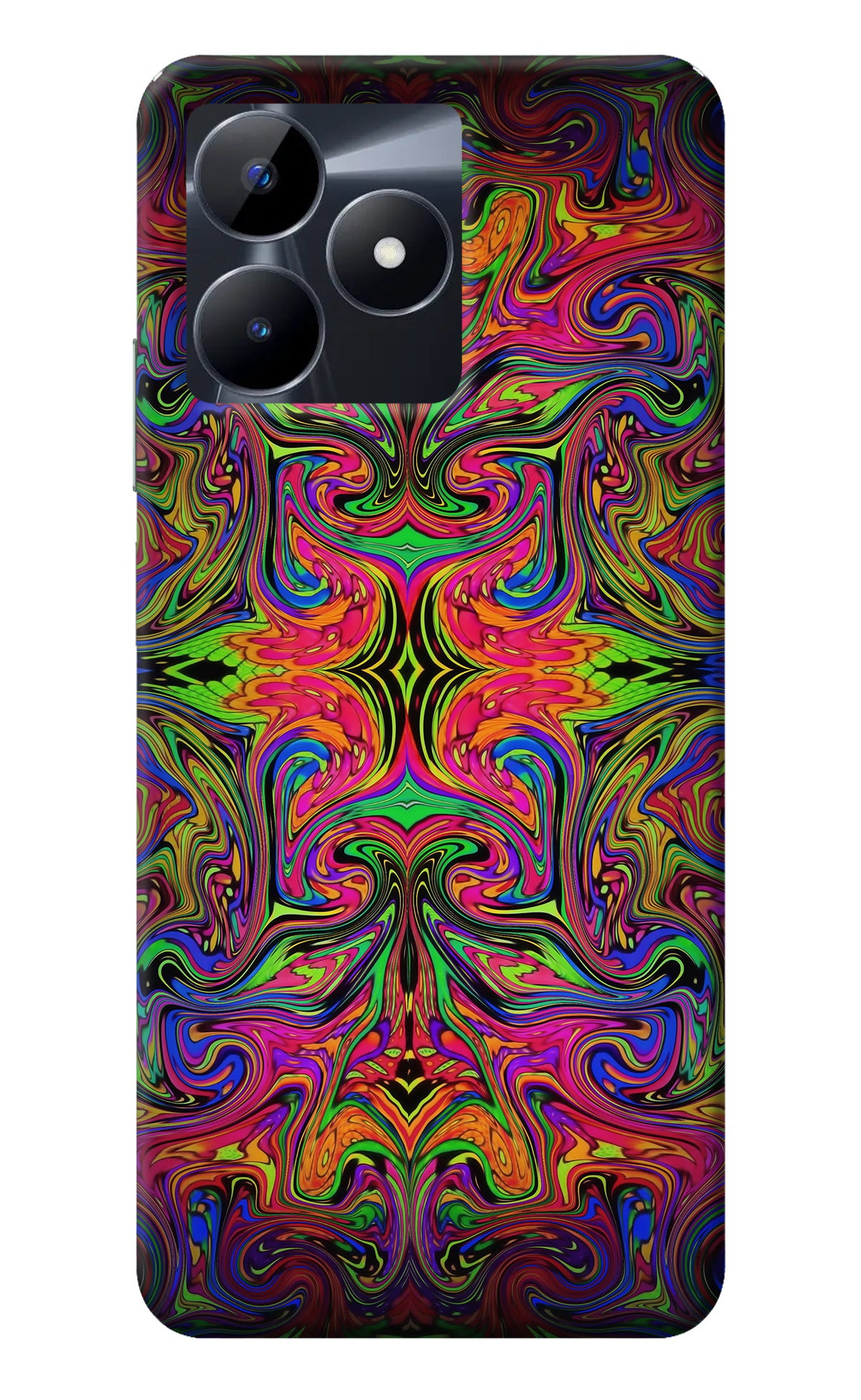 Psychedelic Art Realme C53 Back Cover