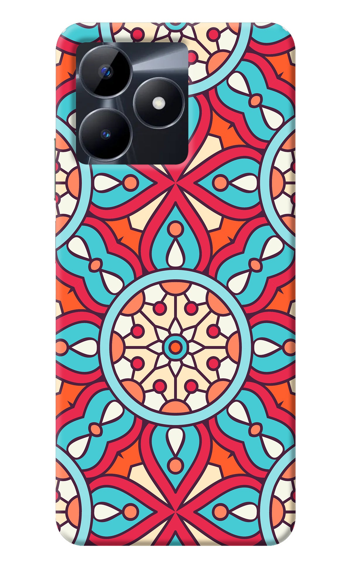 Mandala Geometric Realme C53 Back Cover