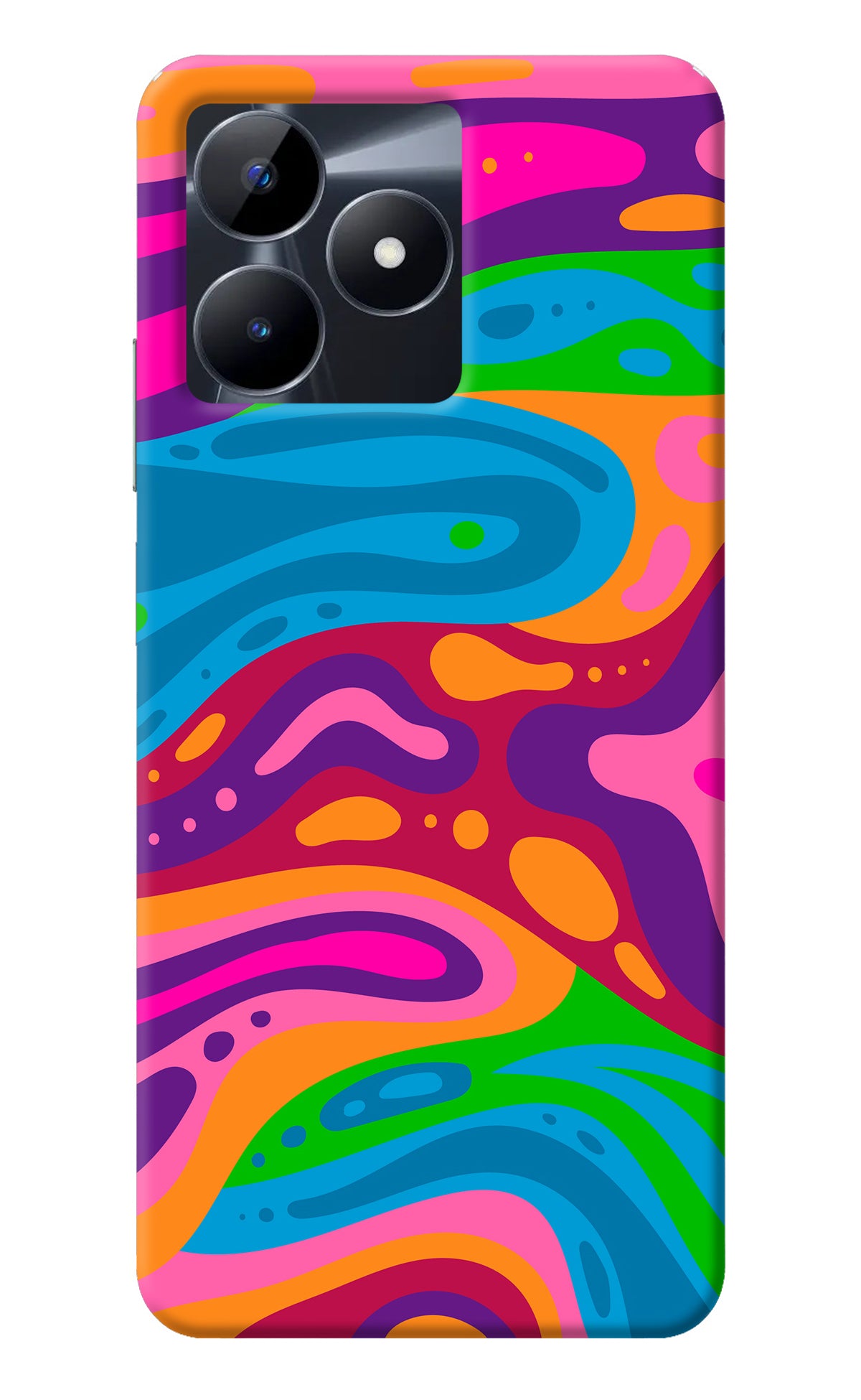 Trippy Pattern Realme C53 Back Cover