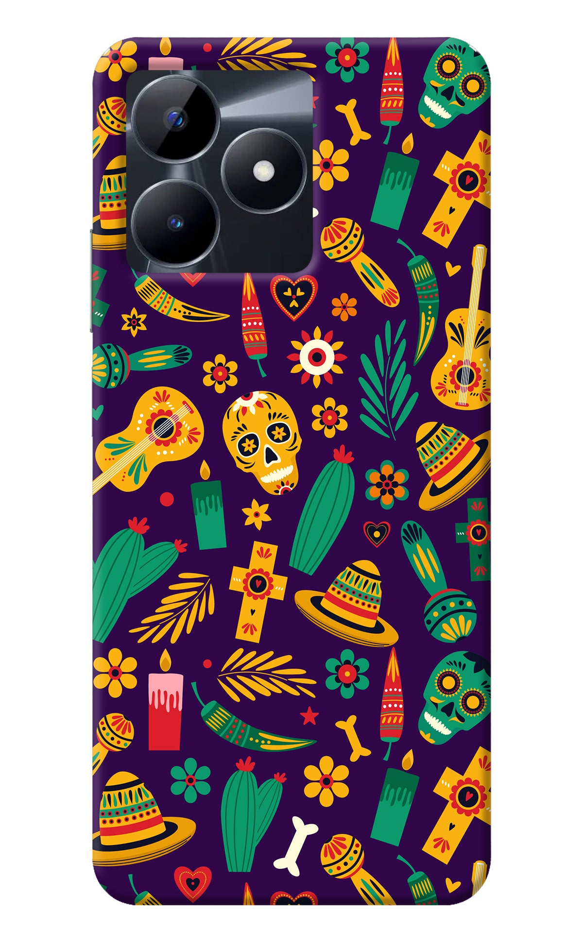 Mexican Artwork Realme C53 Back Cover