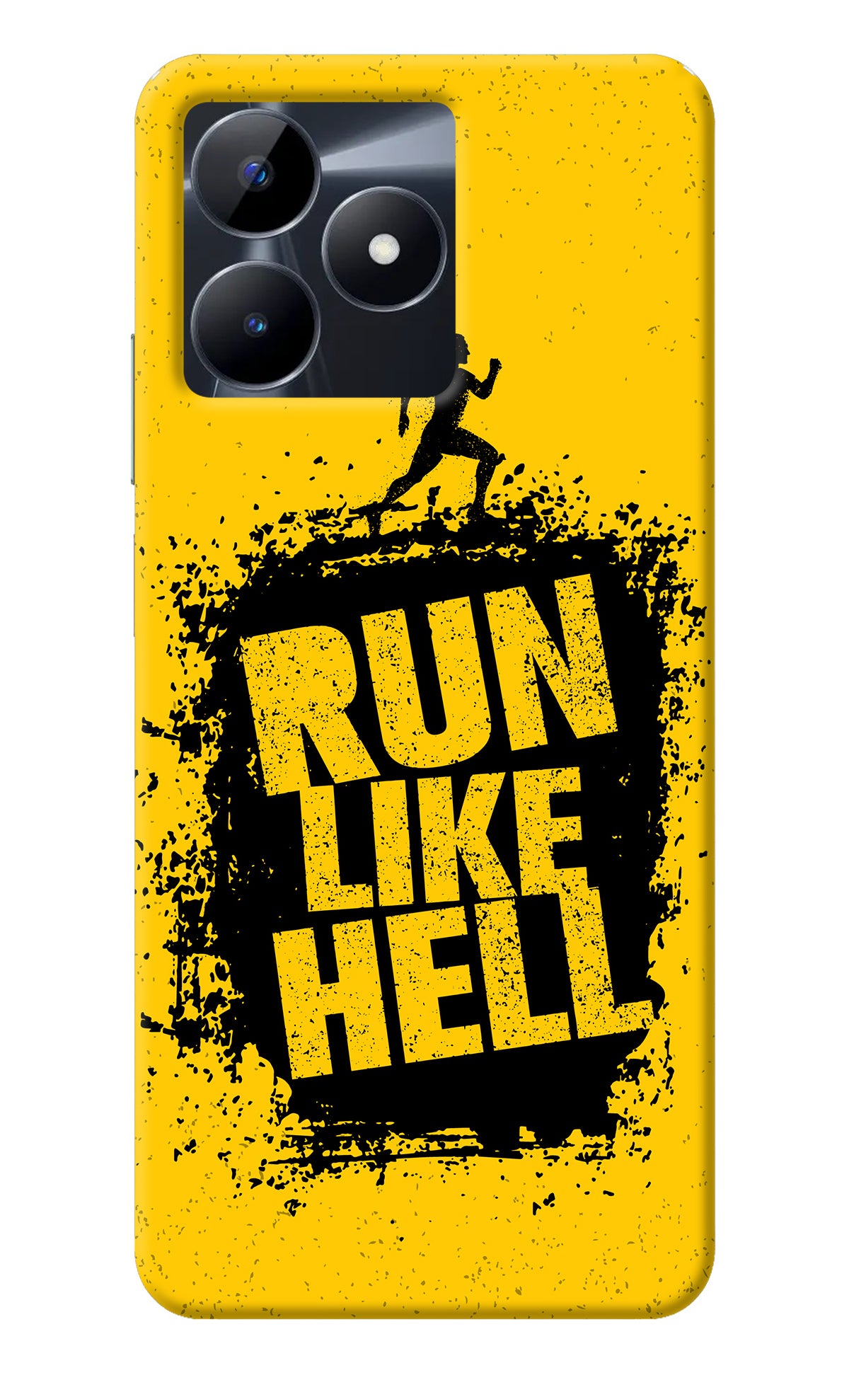 Run Like Hell Realme C53 Back Cover