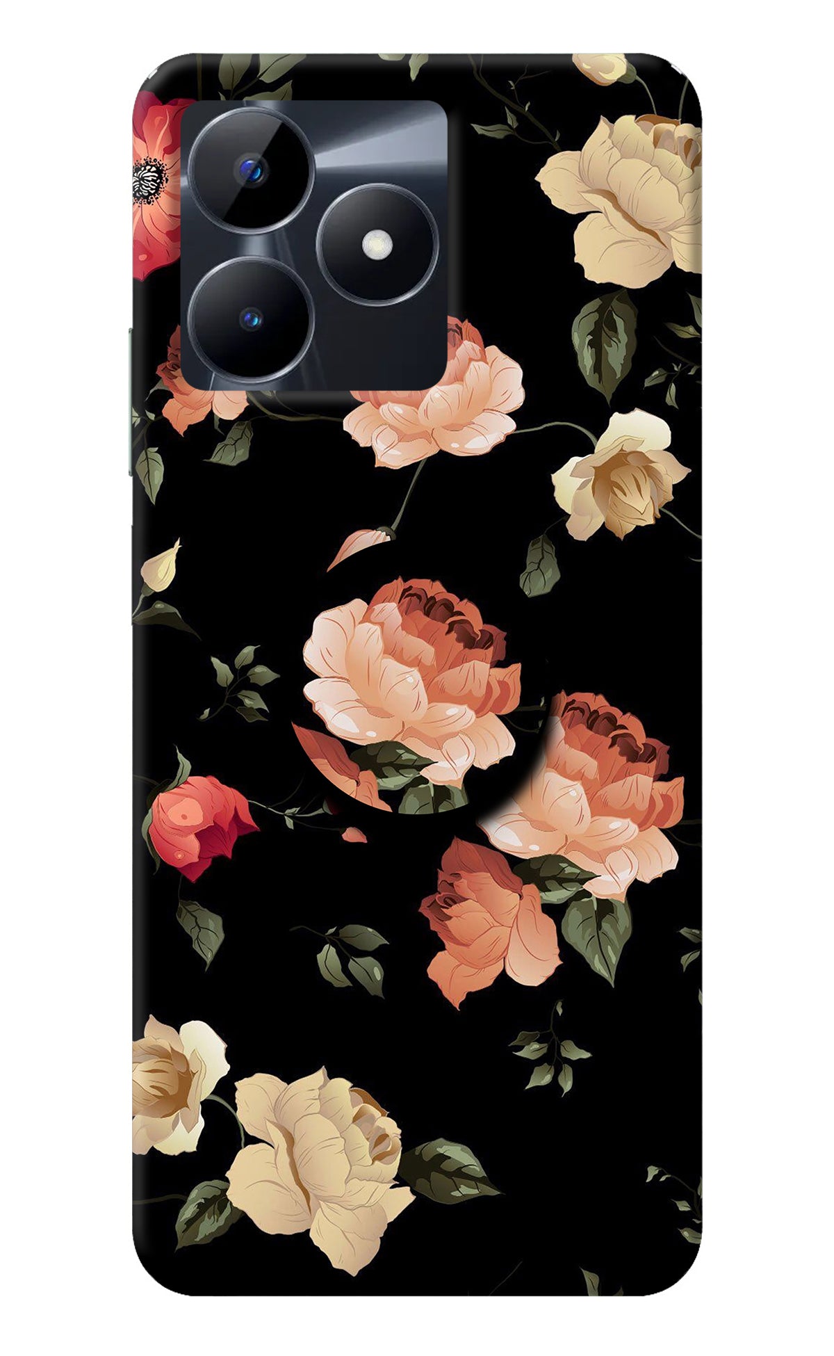 Flowers Realme C53 Pop Case