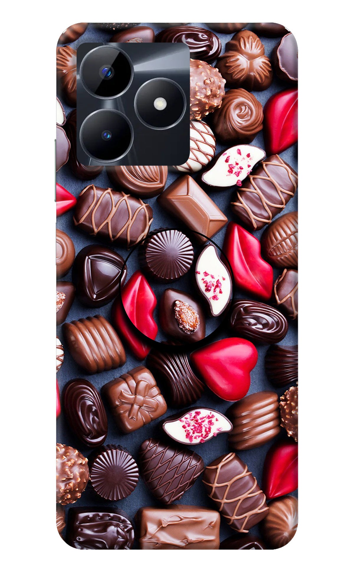 Chocolates Realme C53 Pop Case