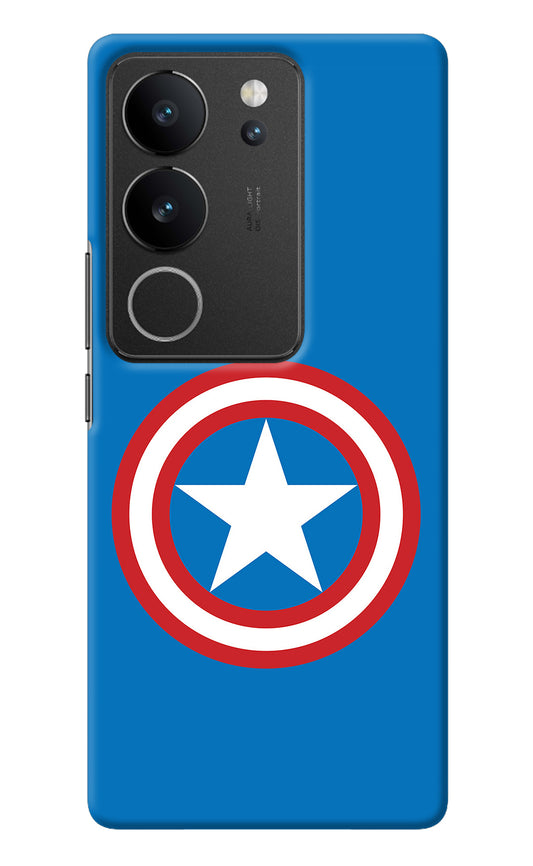 Captain America Logo Vivo V29/V29 Pro Back Cover