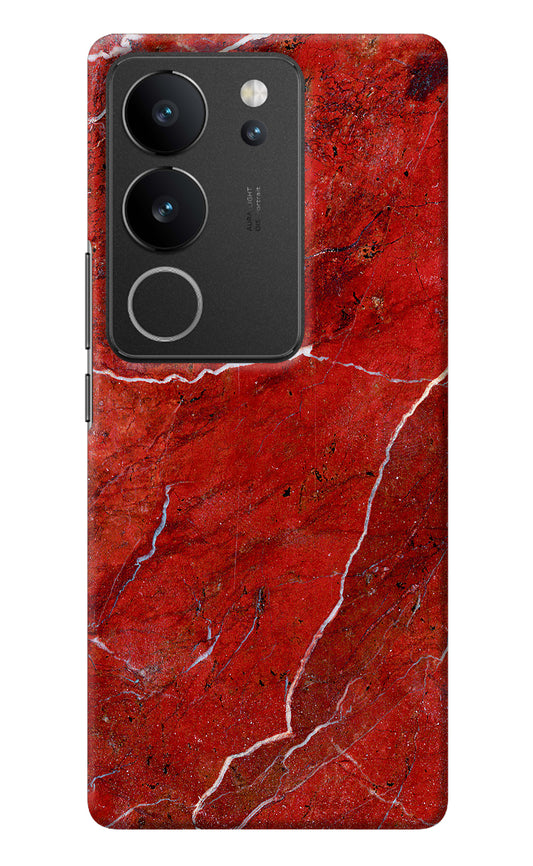 Red Marble Design Vivo V29/V29 Pro Back Cover