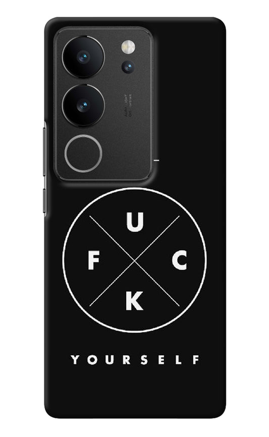 Go Fuck Yourself Vivo V29/V29 Pro Back Cover