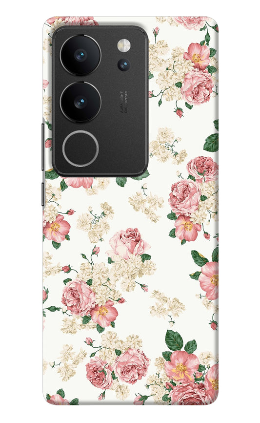 Flowers Vivo V29/V29 Pro Back Cover