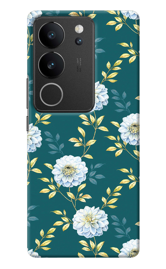 Flowers Vivo V29/V29 Pro Back Cover