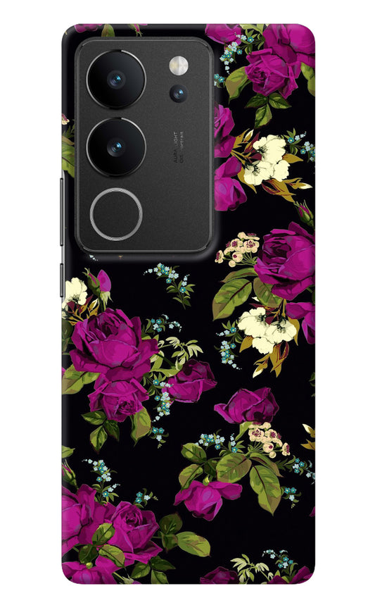 Flowers Vivo V29/V29 Pro Back Cover