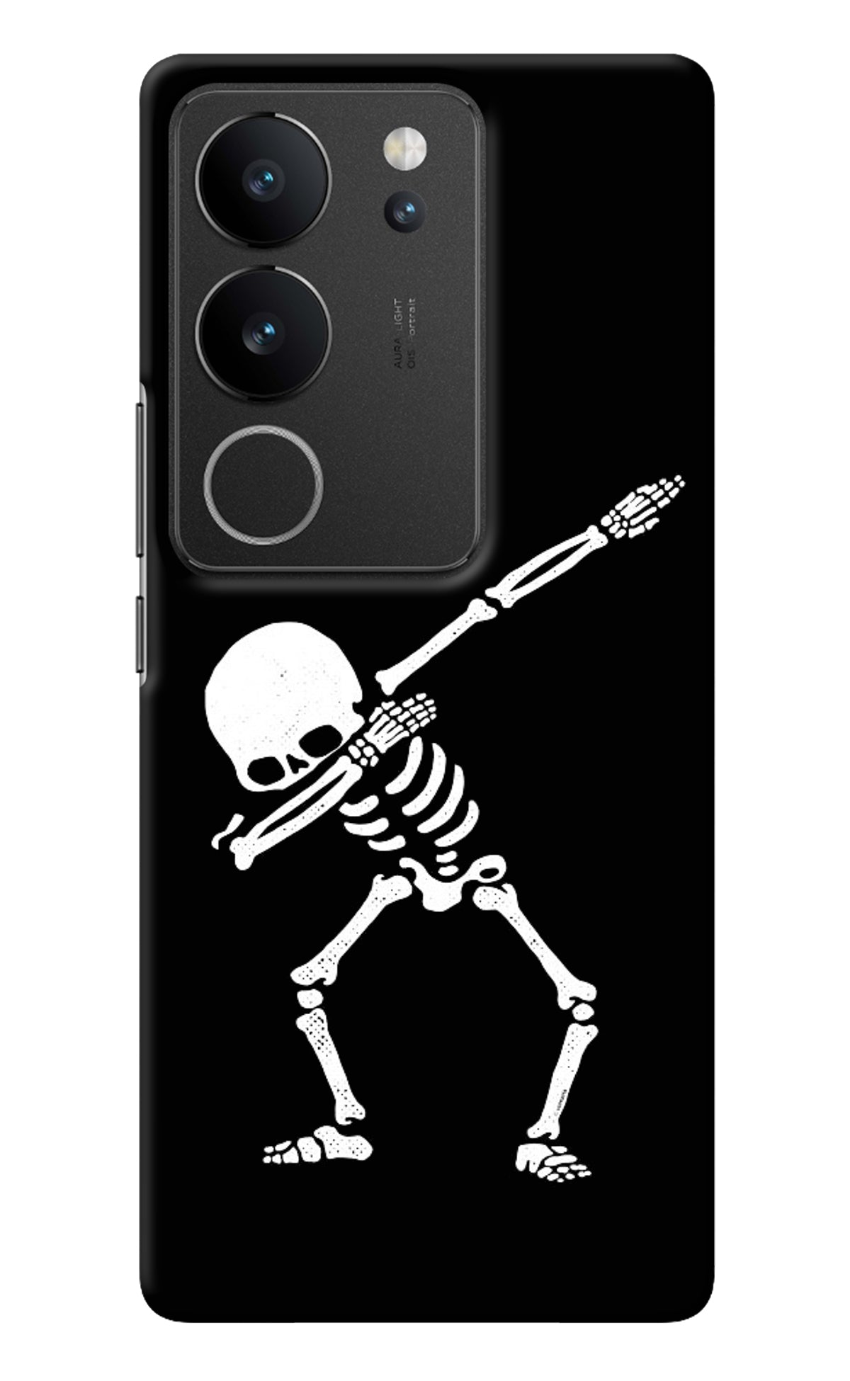 Dabbing Skeleton Art Vivo V29/V29 Pro Back Cover