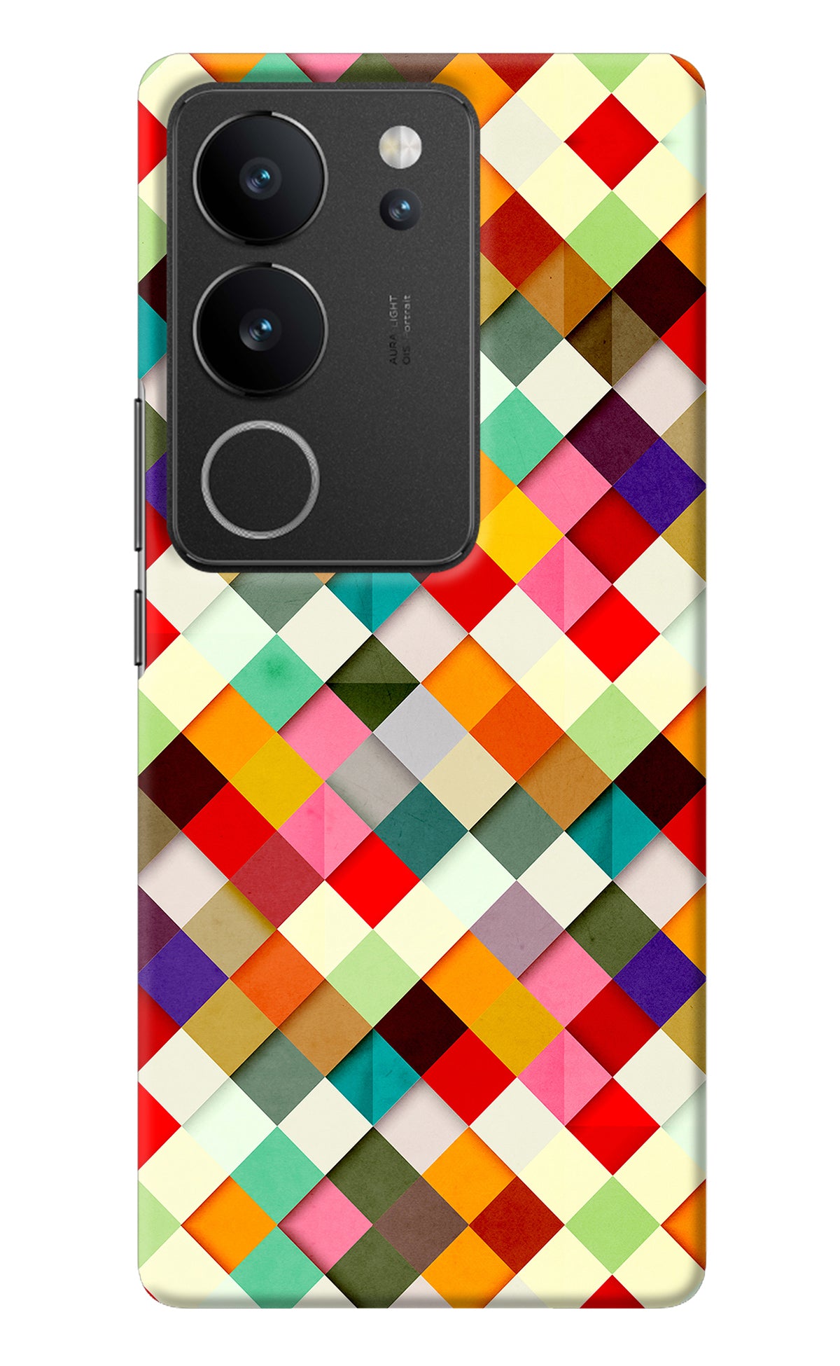 Geometric Abstract Colorful Vivo V29/V29 Pro Back Cover