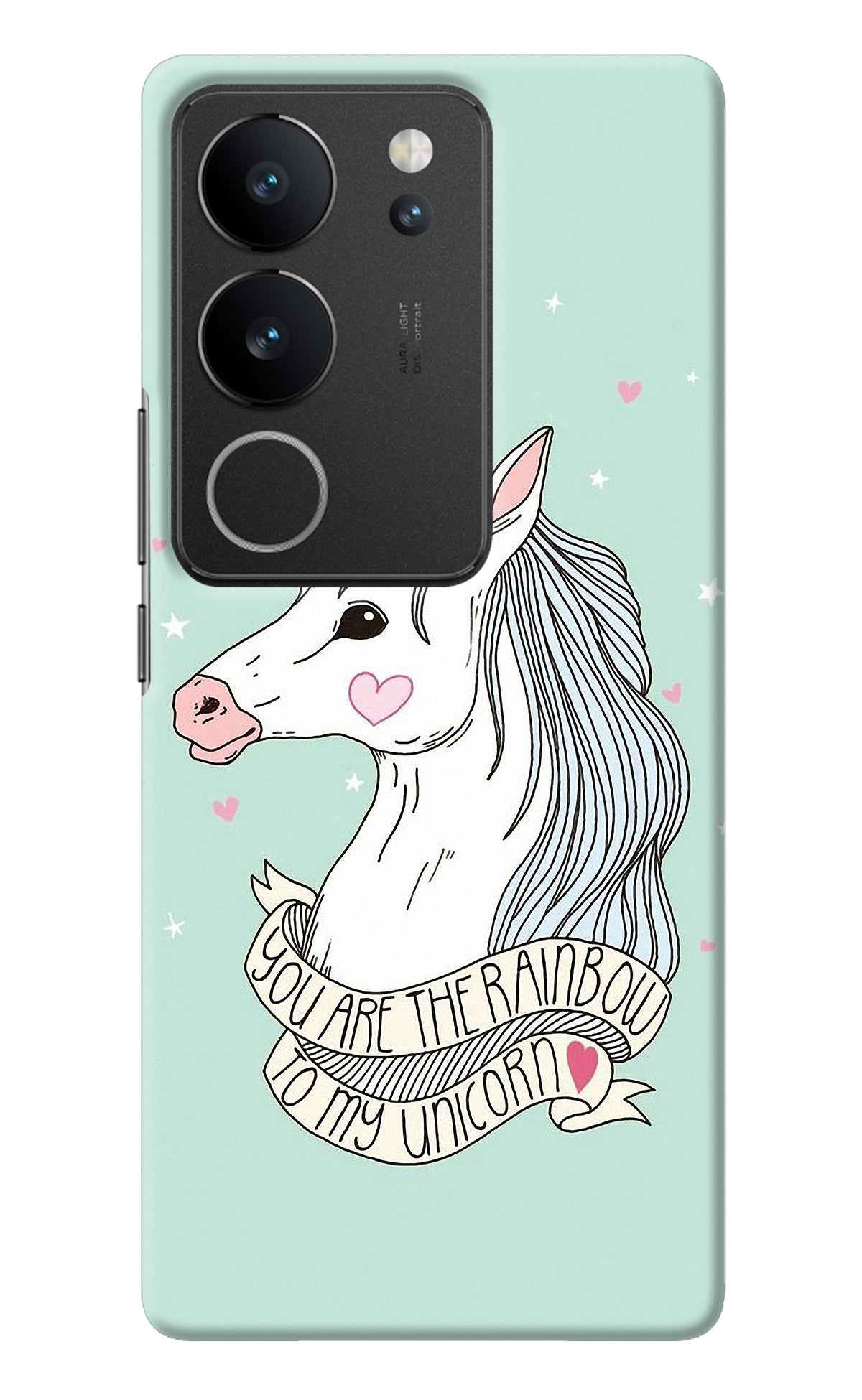 Unicorn Wallpaper Vivo V29/V29 Pro Back Cover