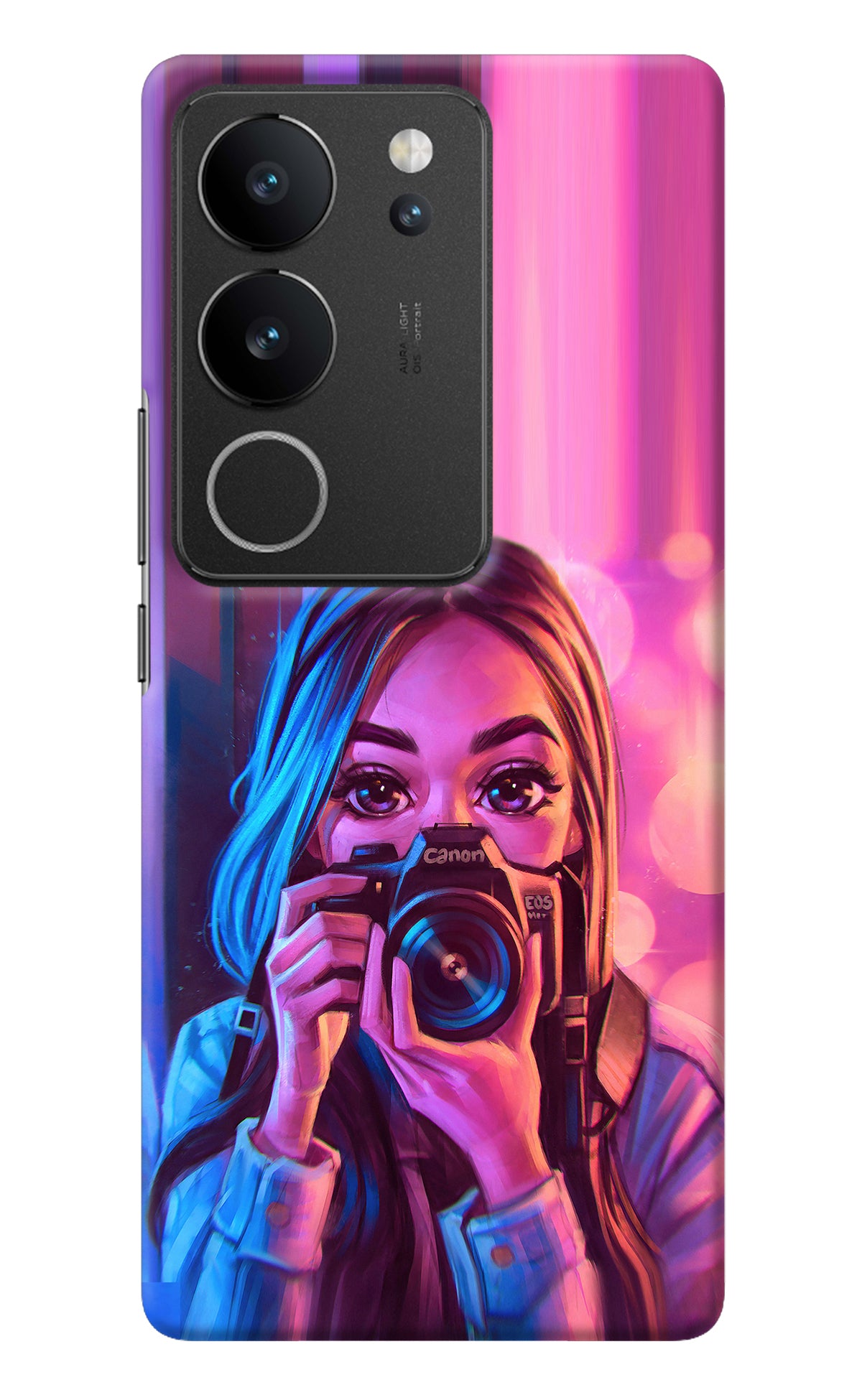 Girl Photographer Vivo V29/V29 Pro Back Cover