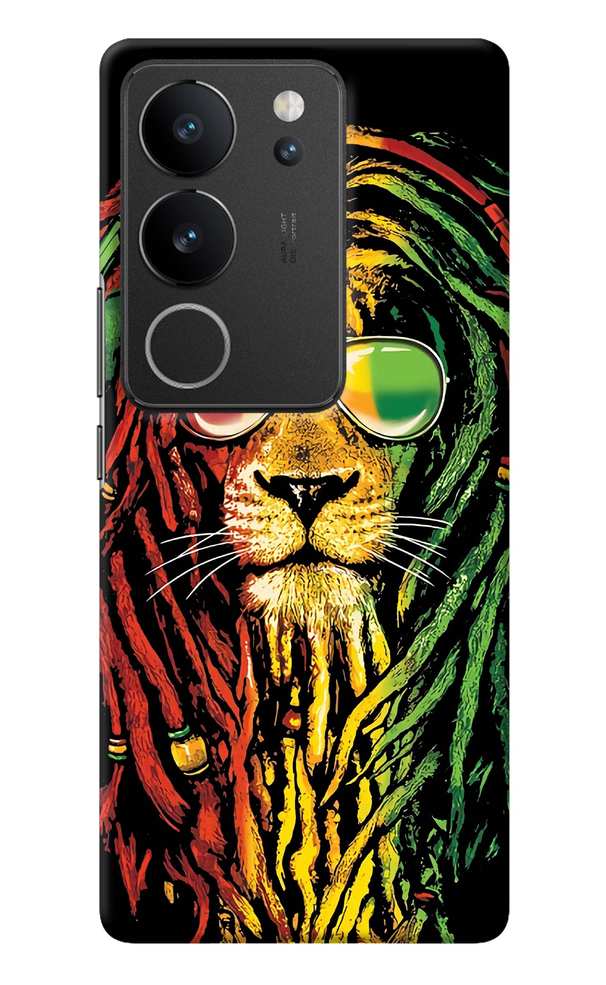 Rasta Lion Vivo V29/V29 Pro Back Cover