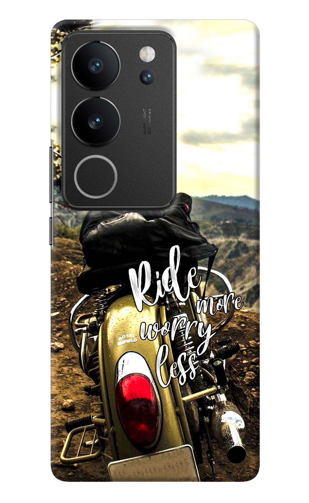 Ride More Worry Less Vivo V29/V29 Pro Back Cover