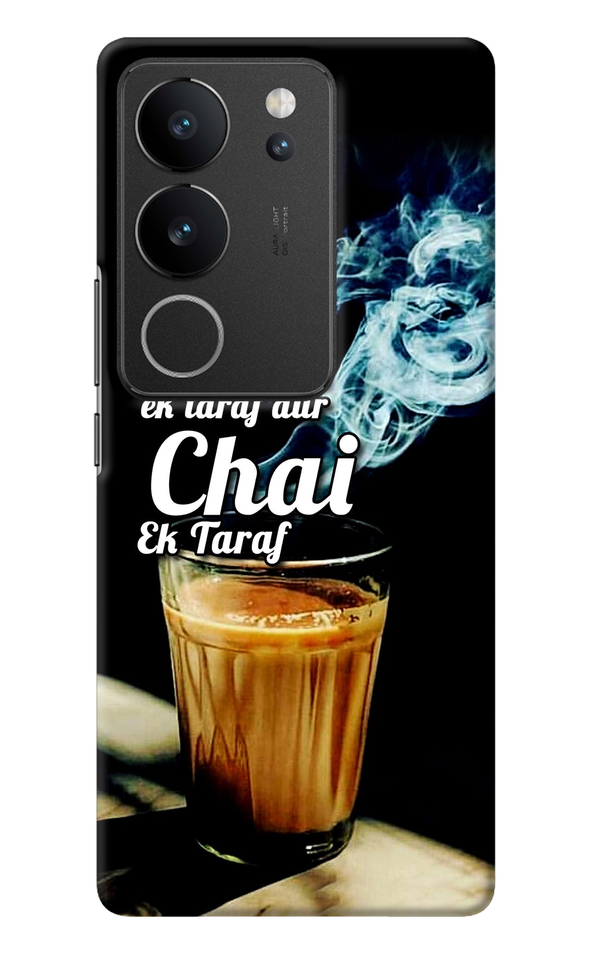 Chai Ek Taraf Quote Vivo V29/V29 Pro Back Cover