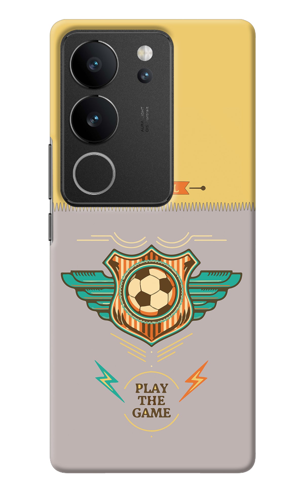 Football Vivo V29/V29 Pro Back Cover