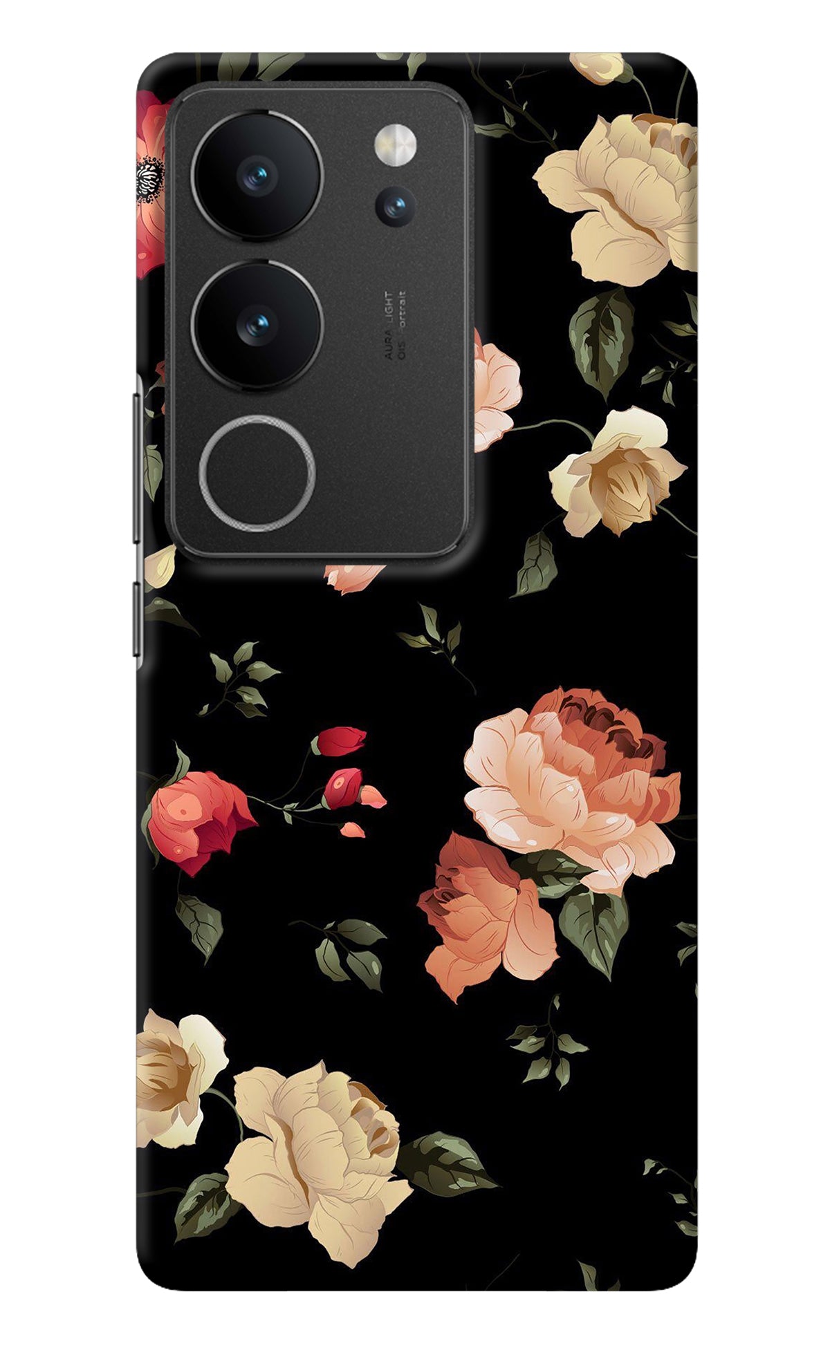 Flowers Vivo V29/V29 Pro Back Cover