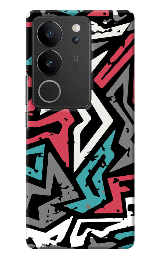 Geometric Graffiti Vivo V29/V29 Pro Back Cover