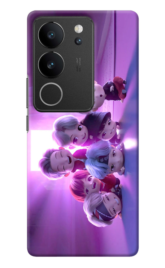 BTS Chibi Vivo V29/V29 Pro Back Cover