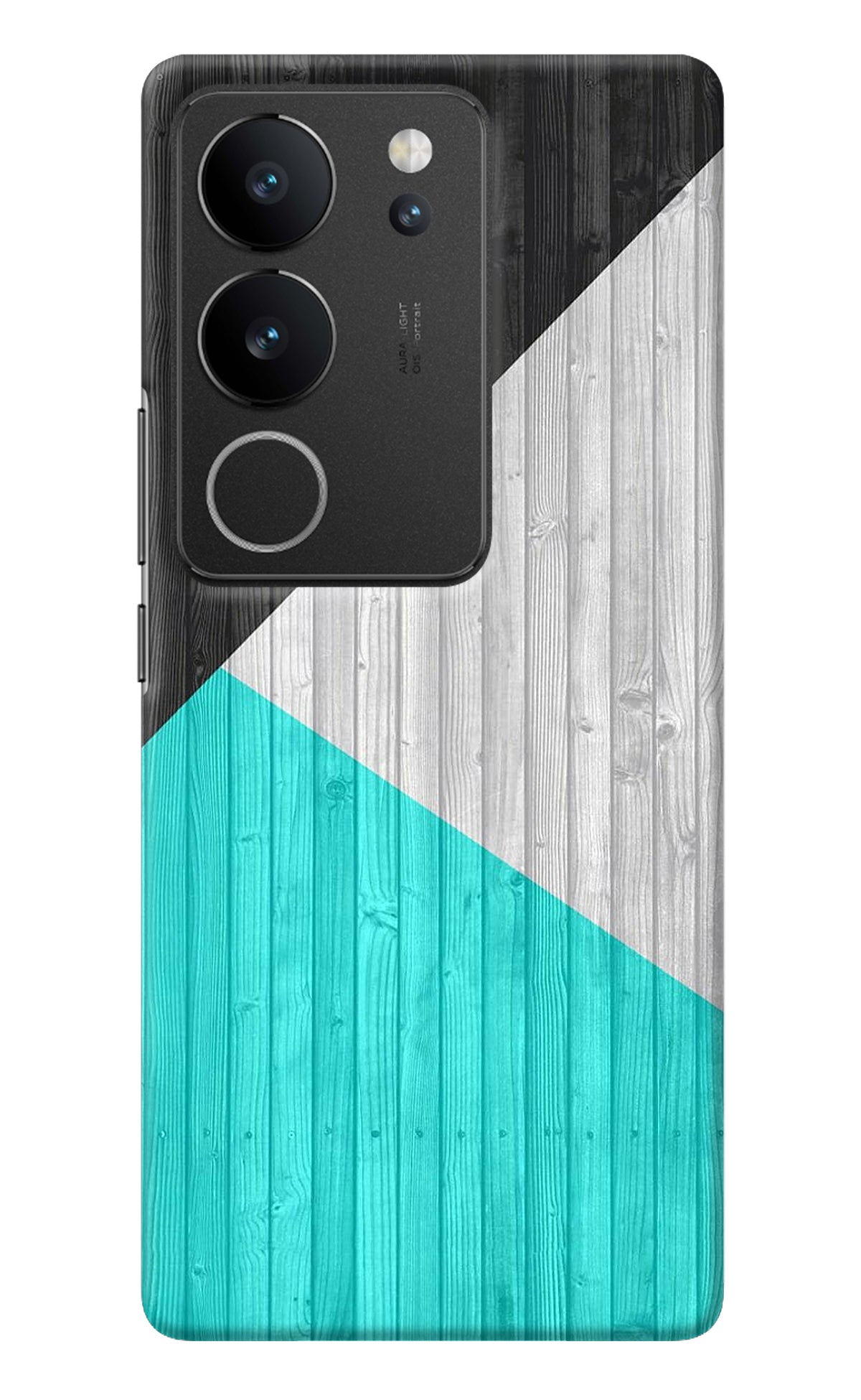 Wooden Abstract Vivo V29/V29 Pro Back Cover