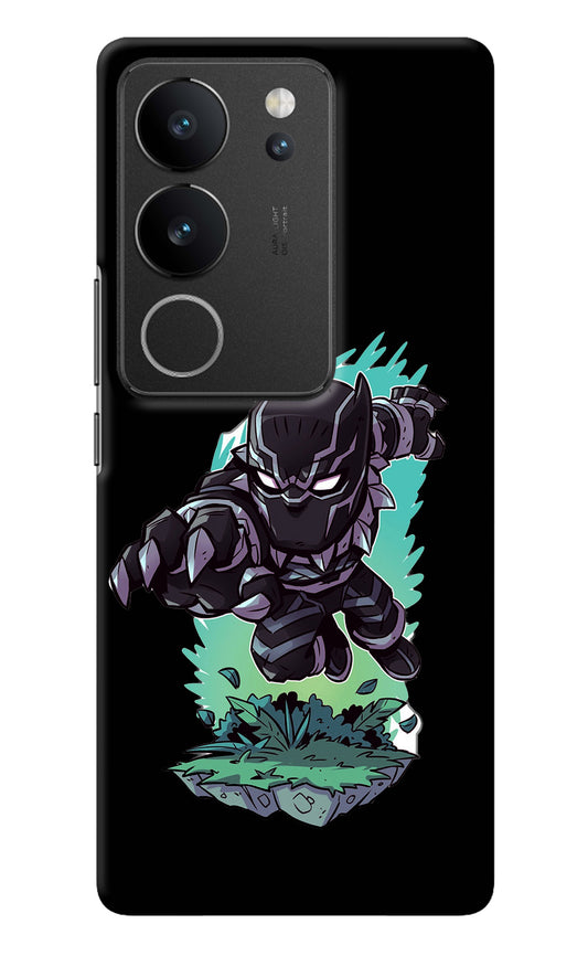 Black Panther Vivo V29/V29 Pro Back Cover