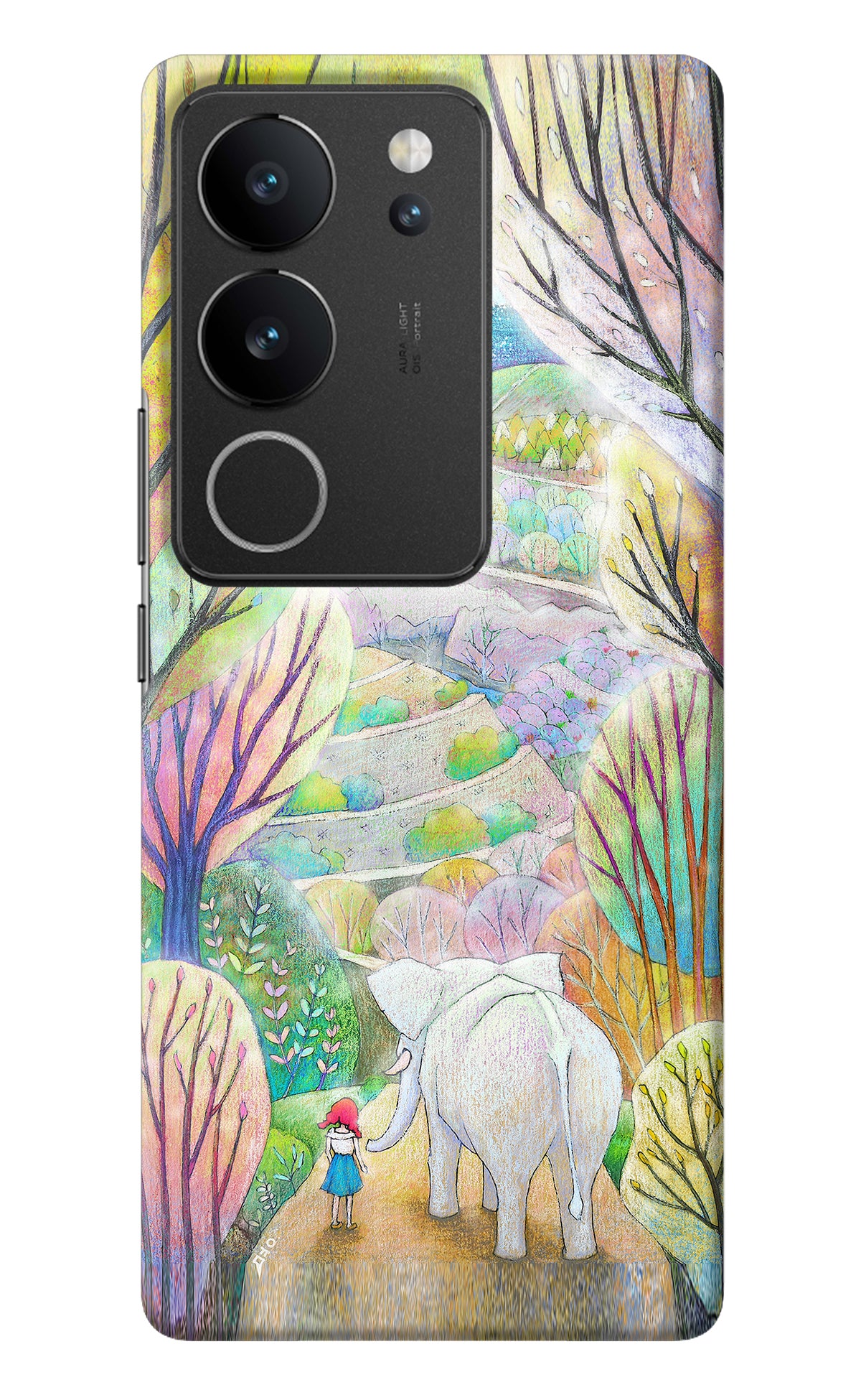 Nature Painting Vivo V29/V29 Pro Back Cover