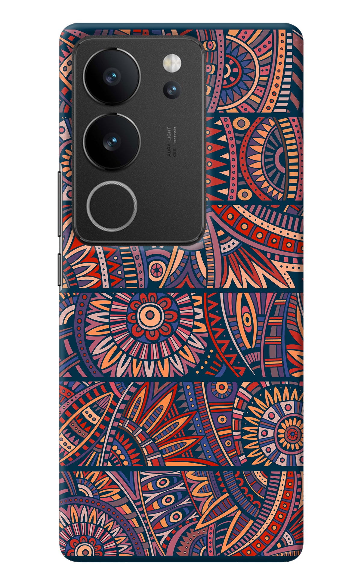 African Culture Design Vivo V29/V29 Pro Back Cover