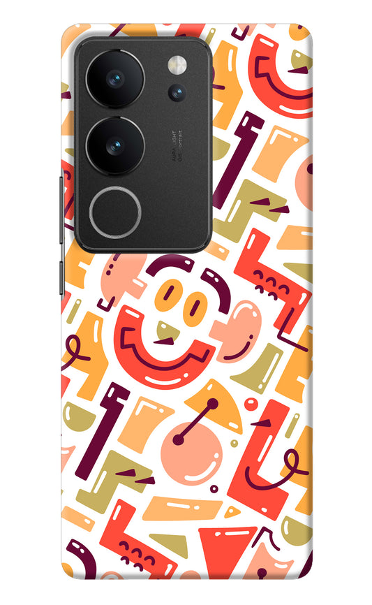 Doodle Pattern Vivo V29/V29 Pro Back Cover