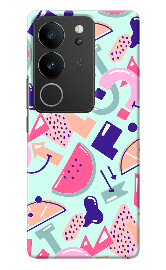 Doodle Pattern Vivo V29/V29 Pro Back Cover