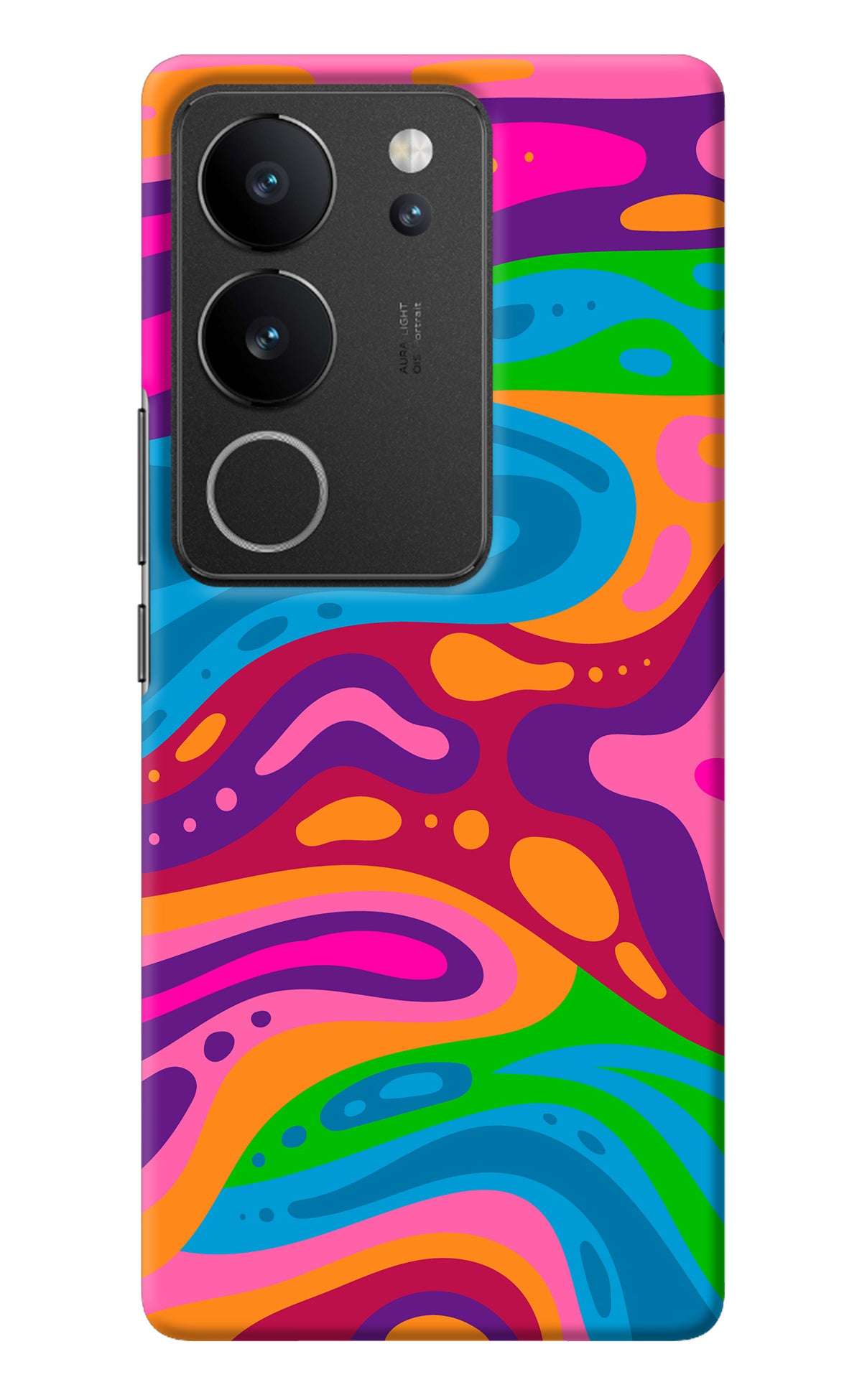 Trippy Pattern Vivo V29/V29 Pro Back Cover