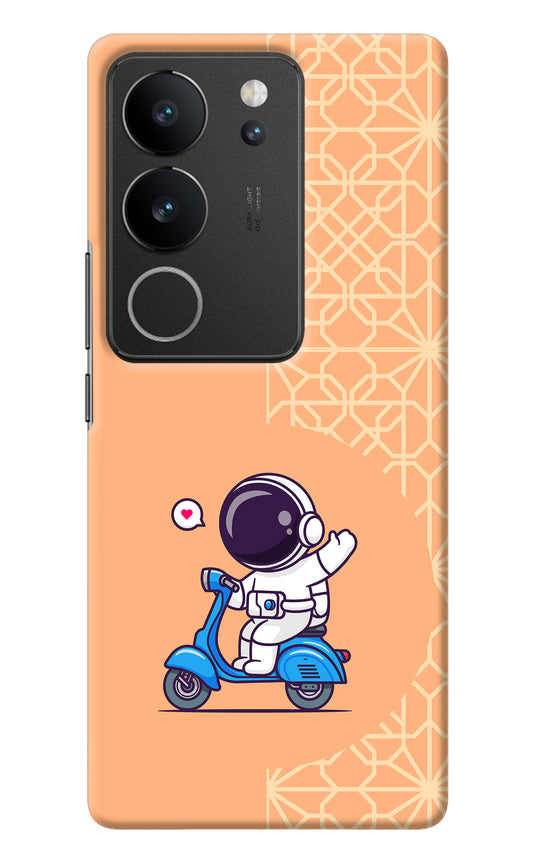 Cute Astronaut Riding Vivo V29/V29 Pro Back Cover