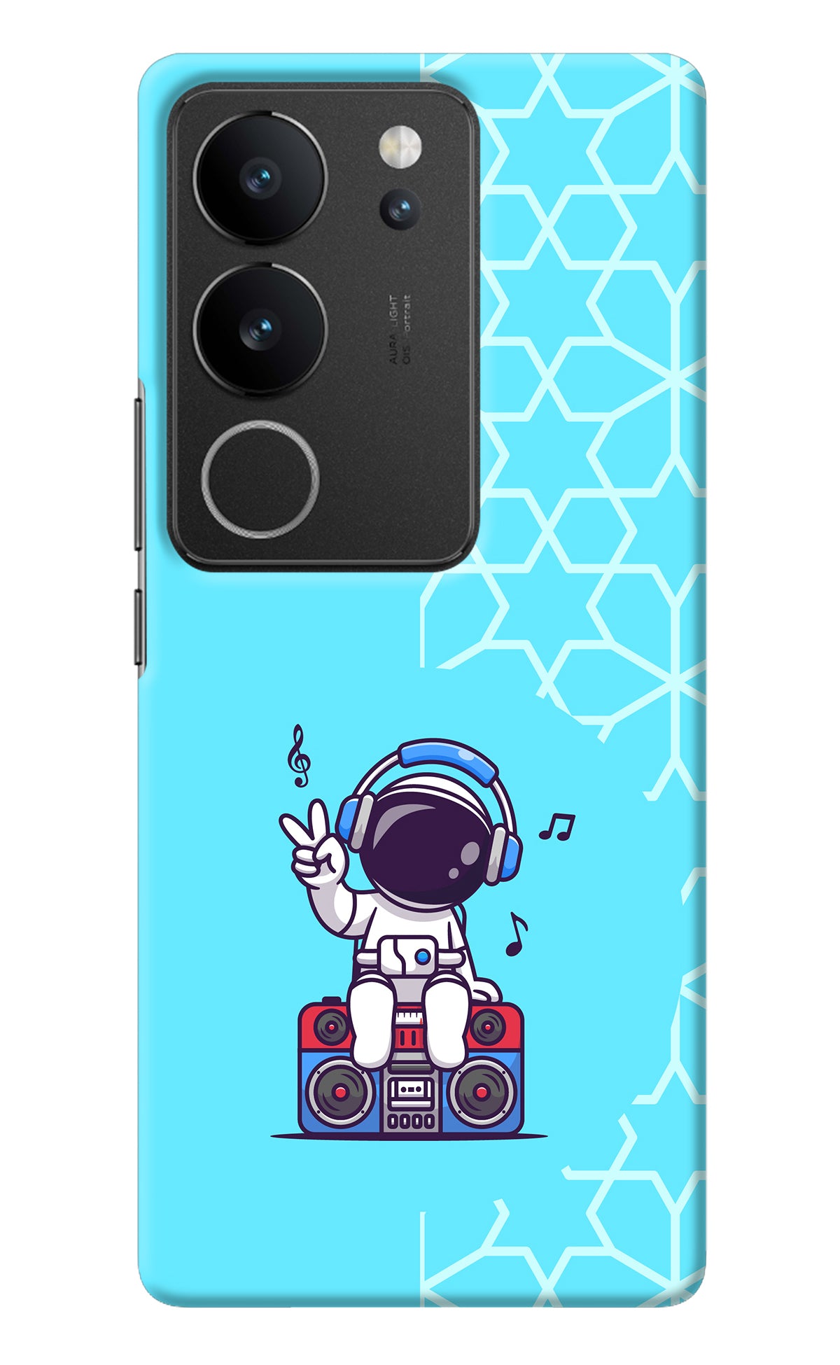 Cute Astronaut Chilling Vivo V29/V29 Pro Back Cover