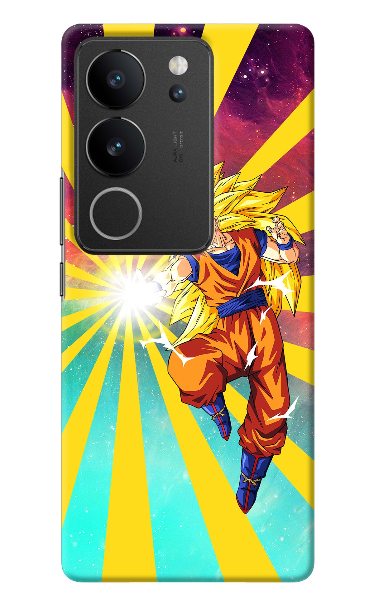 Goku Super Saiyan Vivo V29/V29 Pro Back Cover