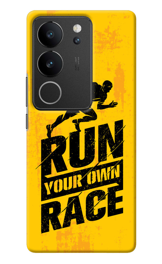 Run Your Own Race Vivo V29/V29 Pro Back Cover