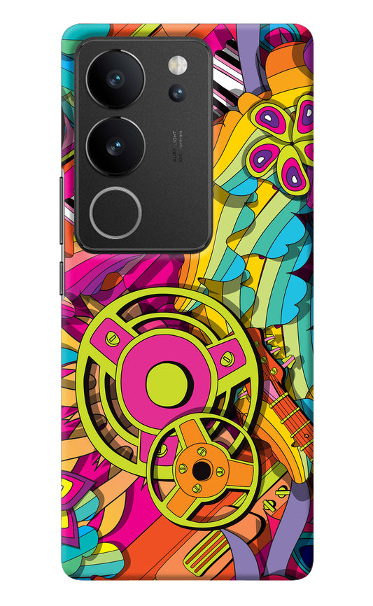 Music Doodle Vivo V29/V29 Pro Back Cover