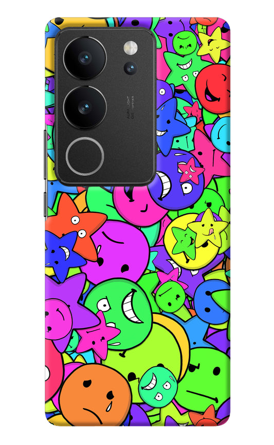 Fun Doodle Vivo V29/V29 Pro Back Cover