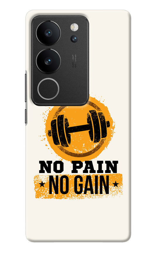 No Pain No Gain Vivo V29/V29 Pro Back Cover