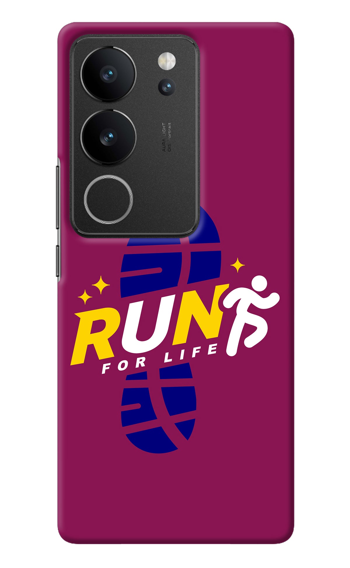 Run for Life Vivo V29/V29 Pro Back Cover