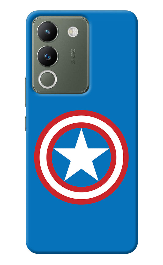 Captain America Logo Vivo Y200 5G Back Cover