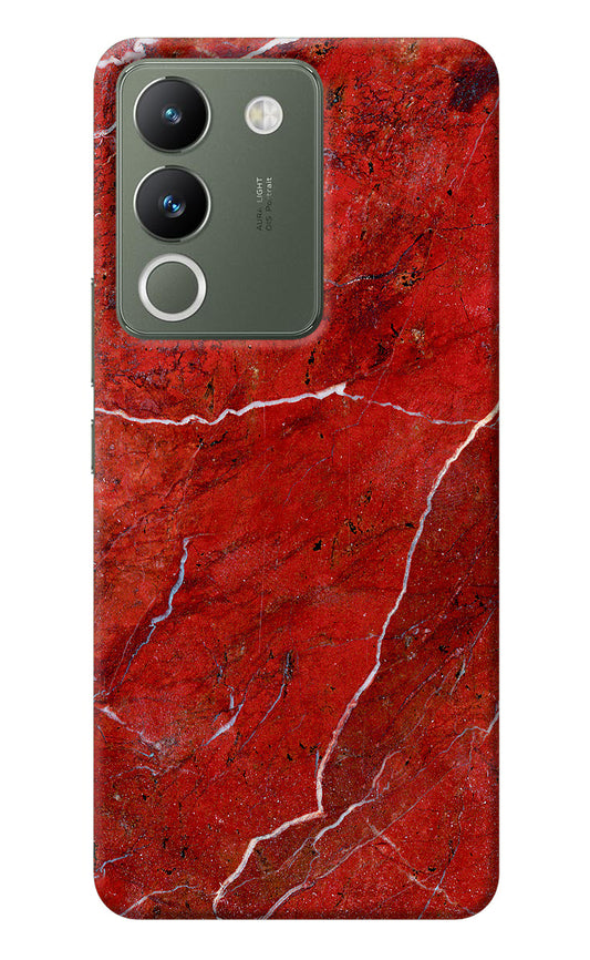 Red Marble Design Vivo Y200 5G Back Cover