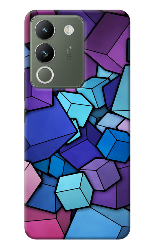 Cubic Abstract Vivo Y200 5G Back Cover