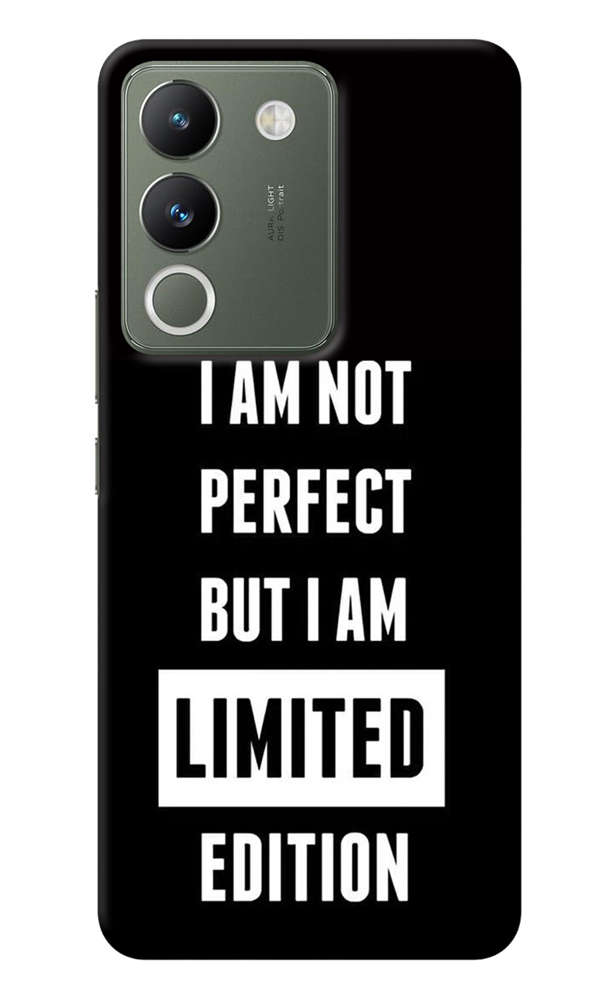 I Am Not Perfect But I Am Limited Edition Vivo Y200 5G Back Cover